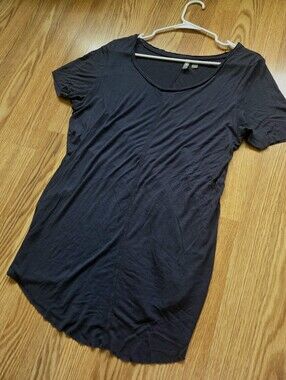 ASOS Short Sleeve Scoop Neck Longline Shirt